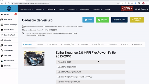 Arquivamento de documentos