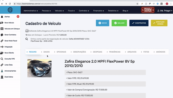 Gerenciador de Estoque